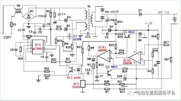 最權威電動車充電器電路圖 最權威電動車充電器電路圖